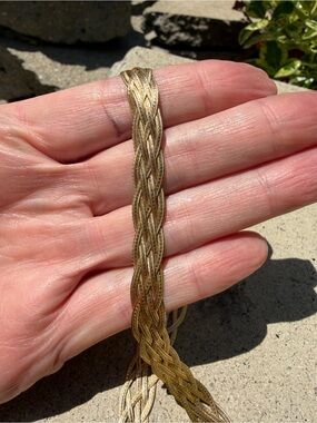 Rare, Vintage Italian Milor 14k gold chain